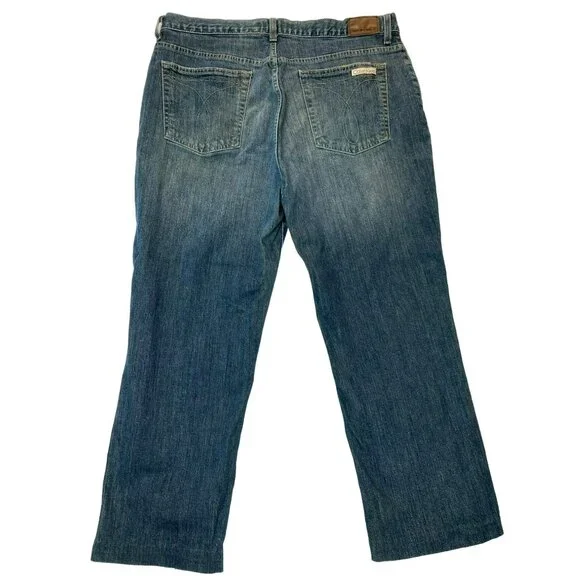 Vintage Calvin Klein Jeans 34 x 26 Bootcut Y2K 1990s 90s High Rise Mom Jean - Picture 6 of 6